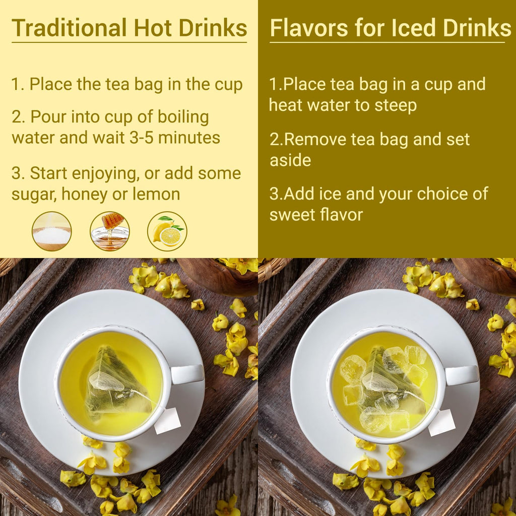 Ginseng Five Treasures Kidney Tea, Traditional Chinese Herbal TeaBags, Natural Kidney Cleanse Detox Tea for Women & Men, 7 Precious Ingredients Formula(1 Pack/25 Bags)